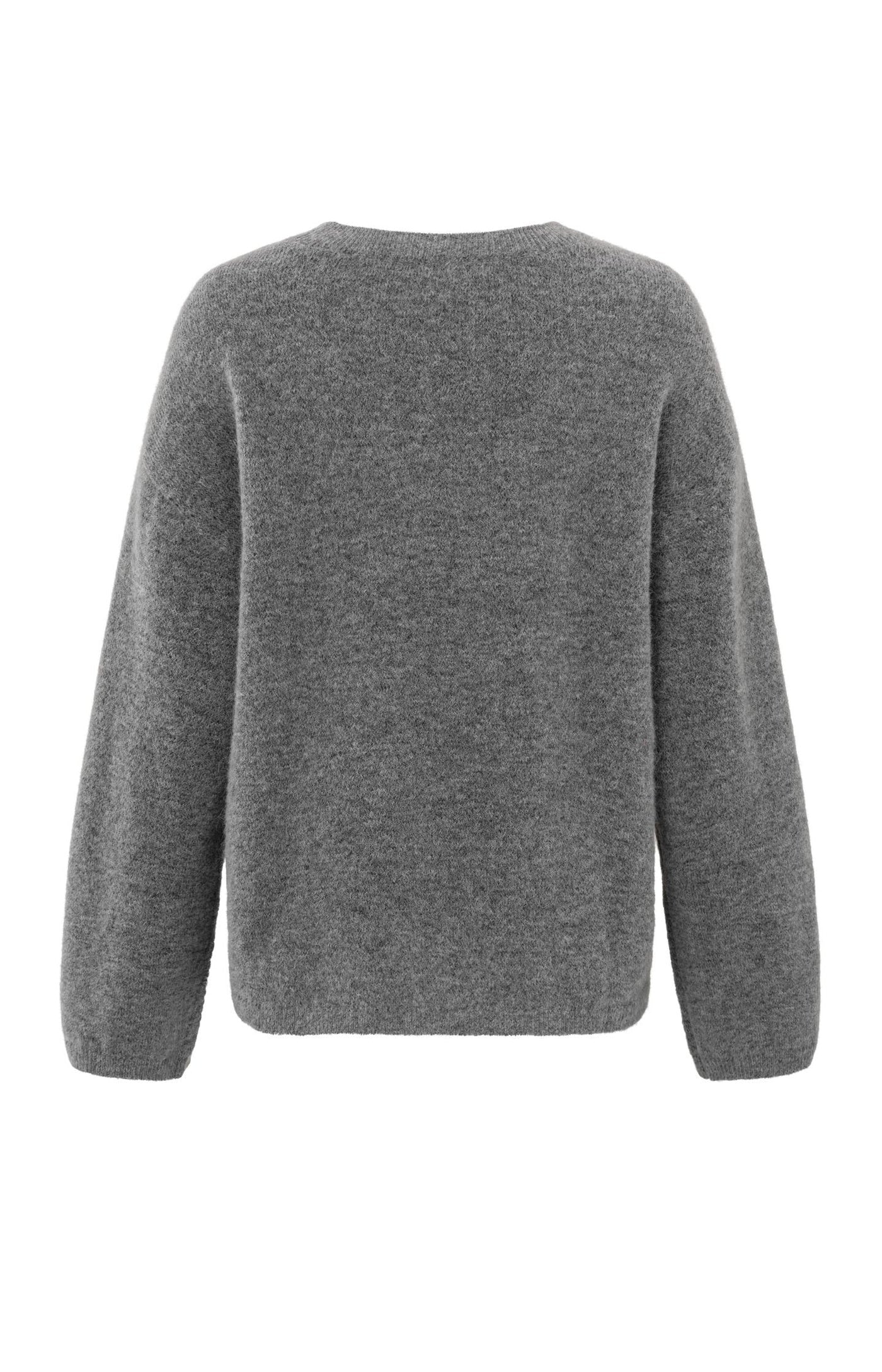 Oversize-Pullover mit Rundhals