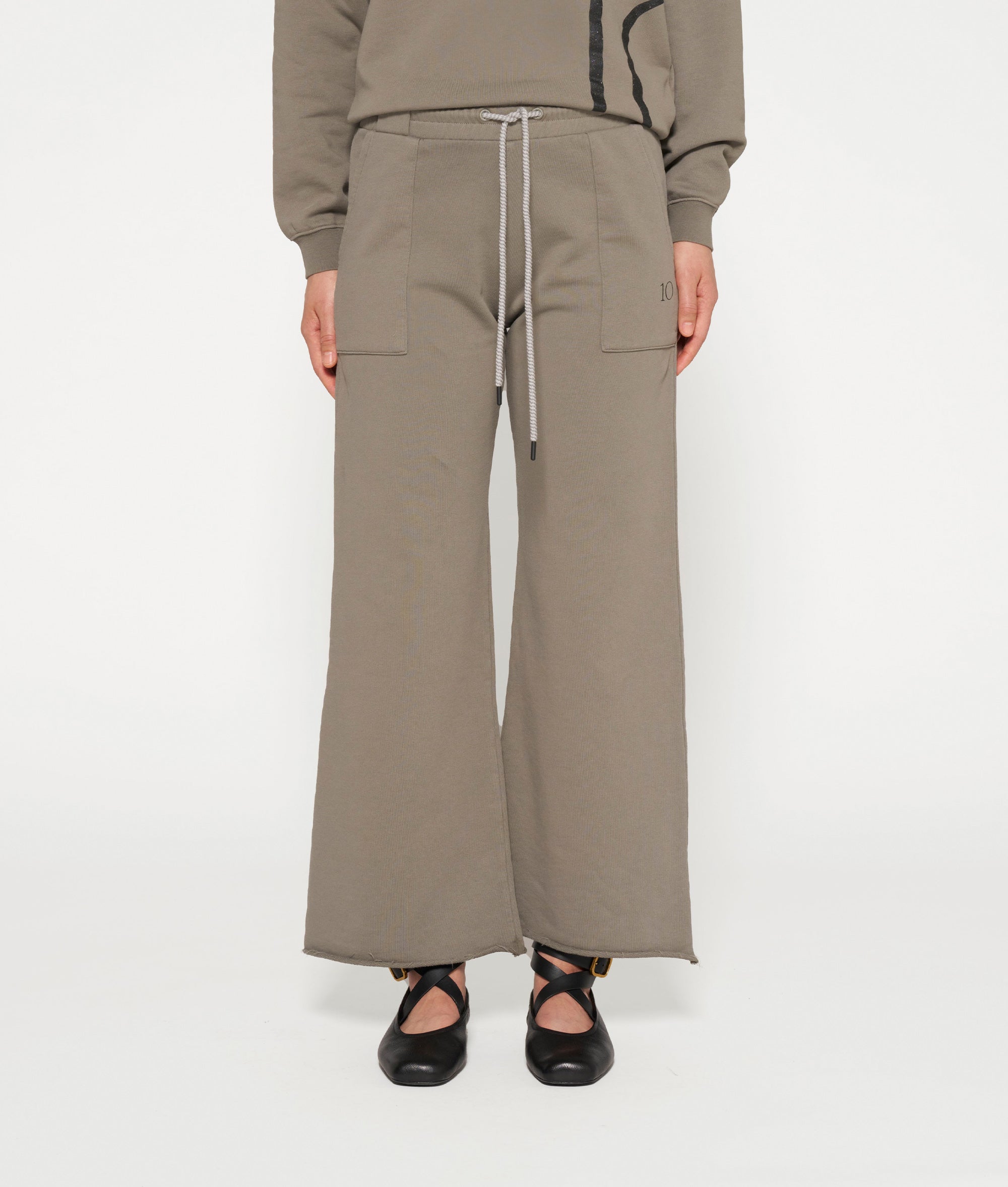 Flared Jogger sage