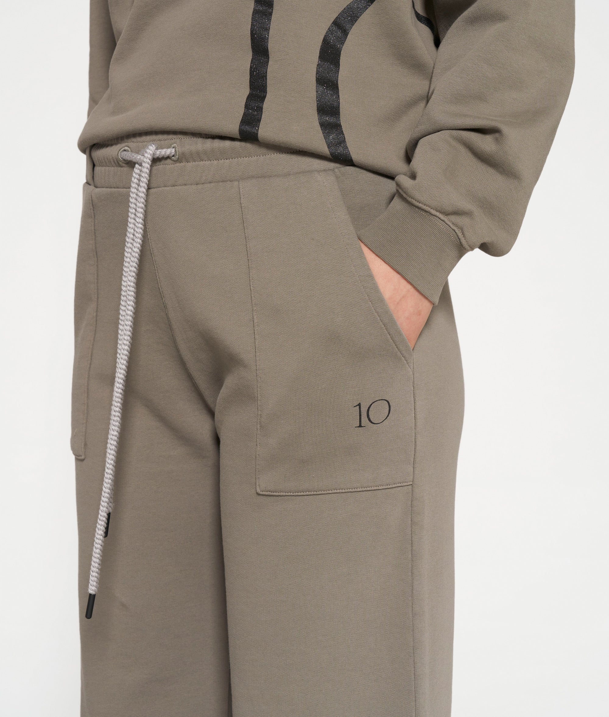 Flared Jogger sage