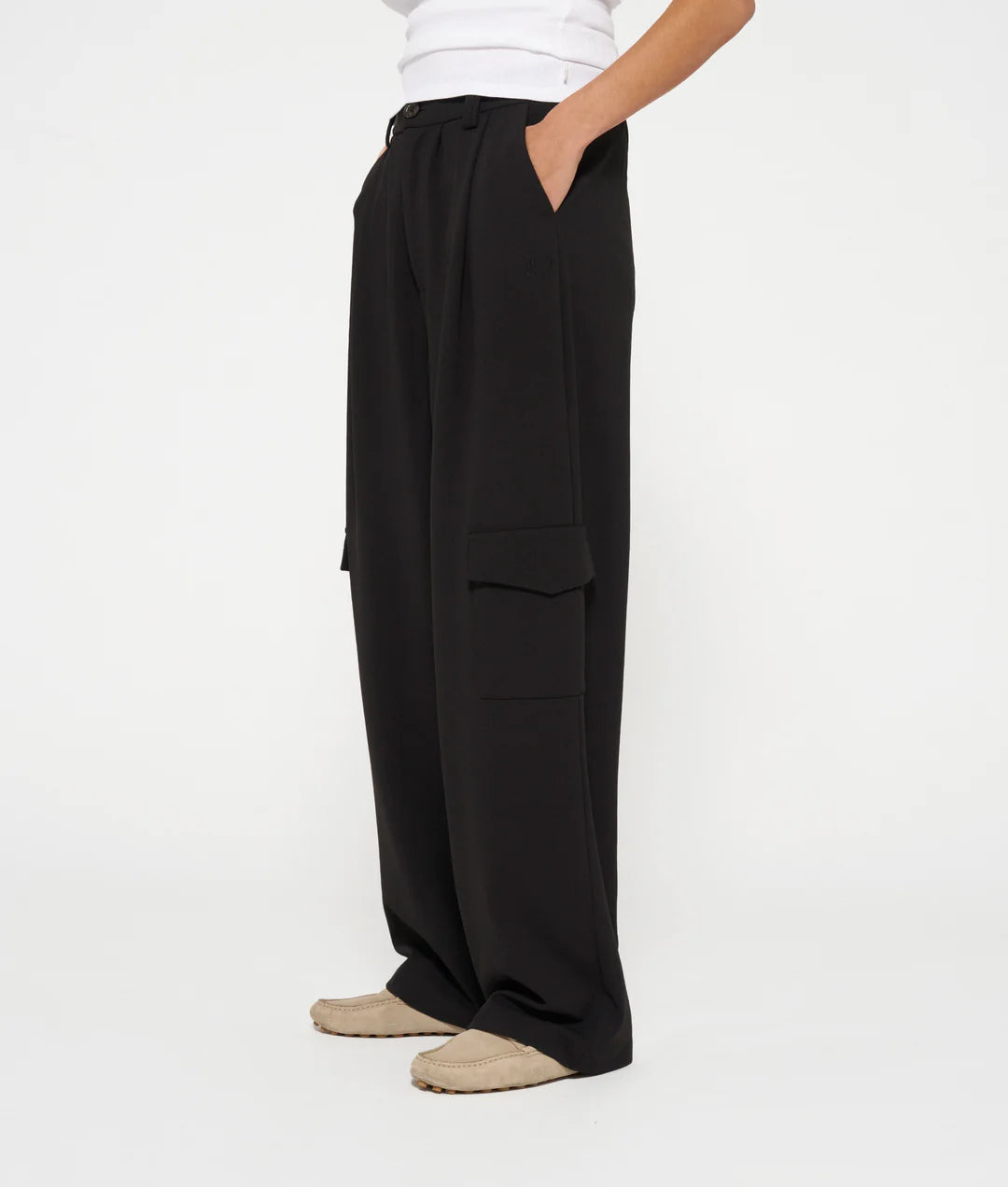 Cargo Pants Crepe