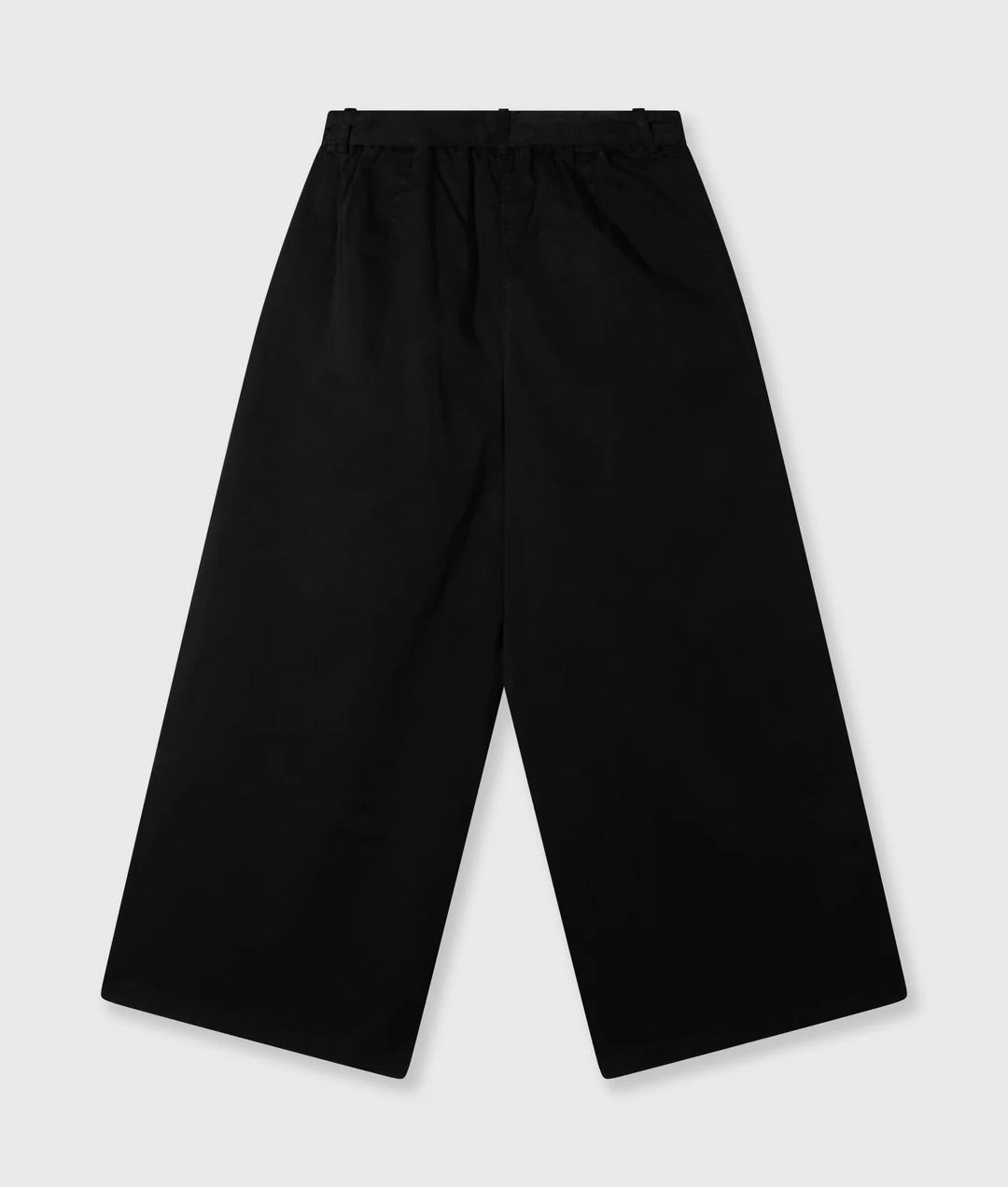 Wide Leg Pants Twill