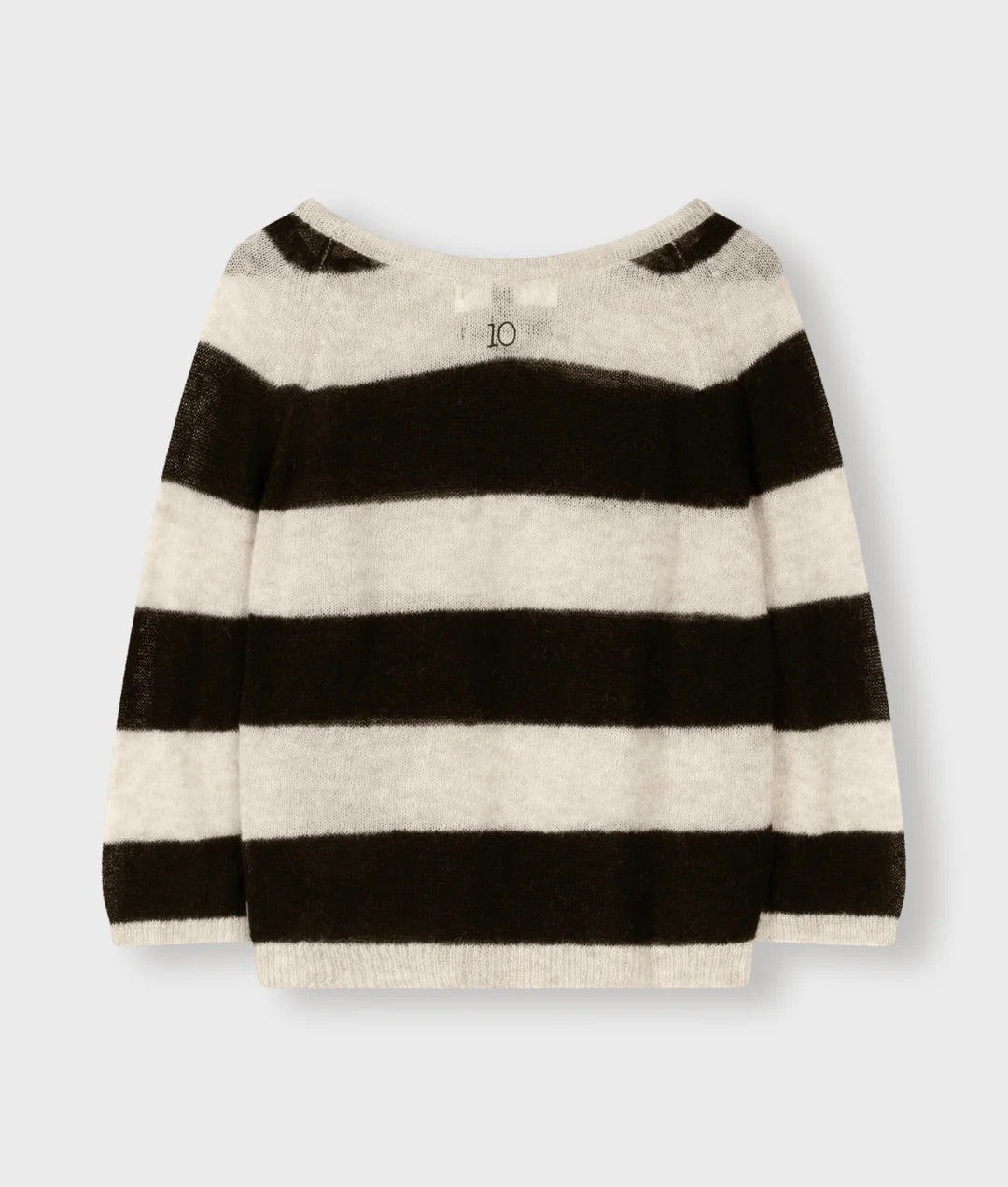 Sweater Thin Knit Stripes