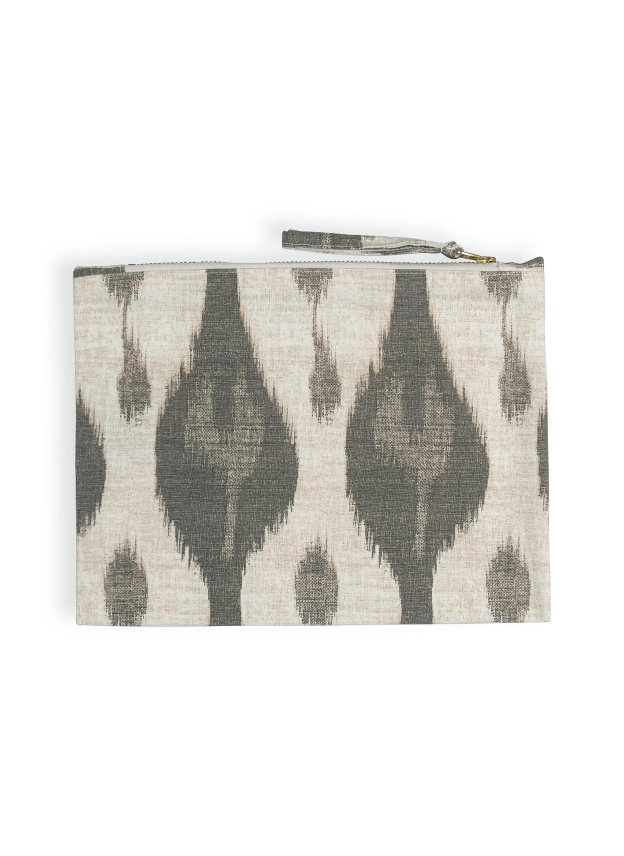 Canvas Clutch Ikat