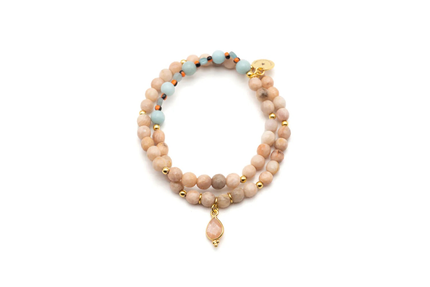 Armband „Mala Twin Sandy“