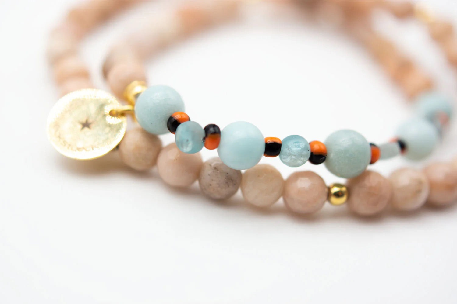 Armband „Mala Twin Sandy“