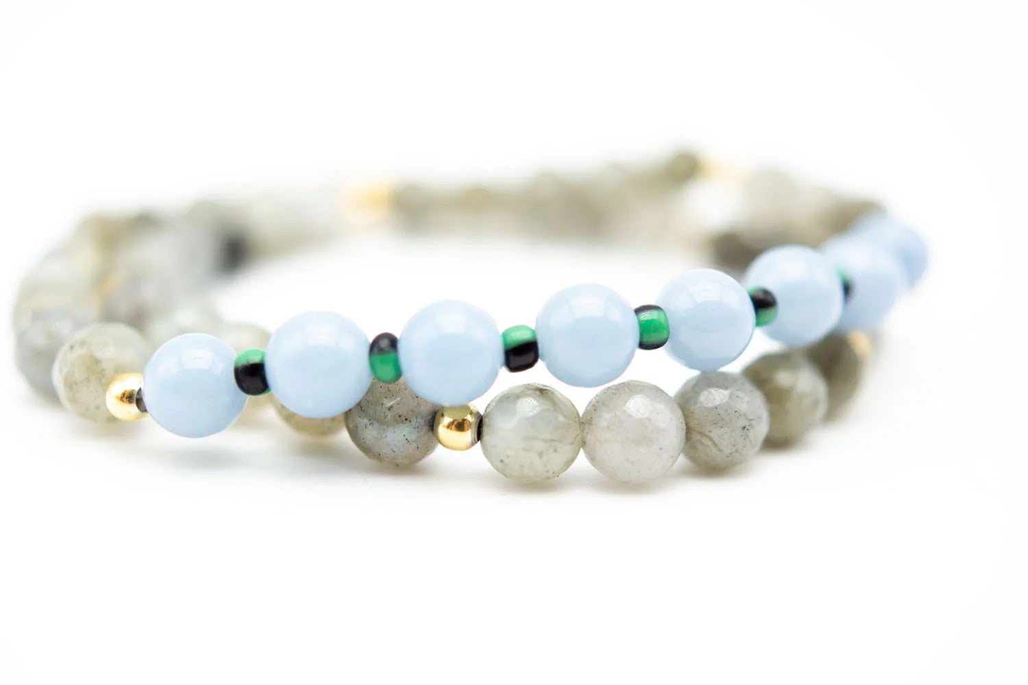 Armband „Mala Twin Stormy Grey“