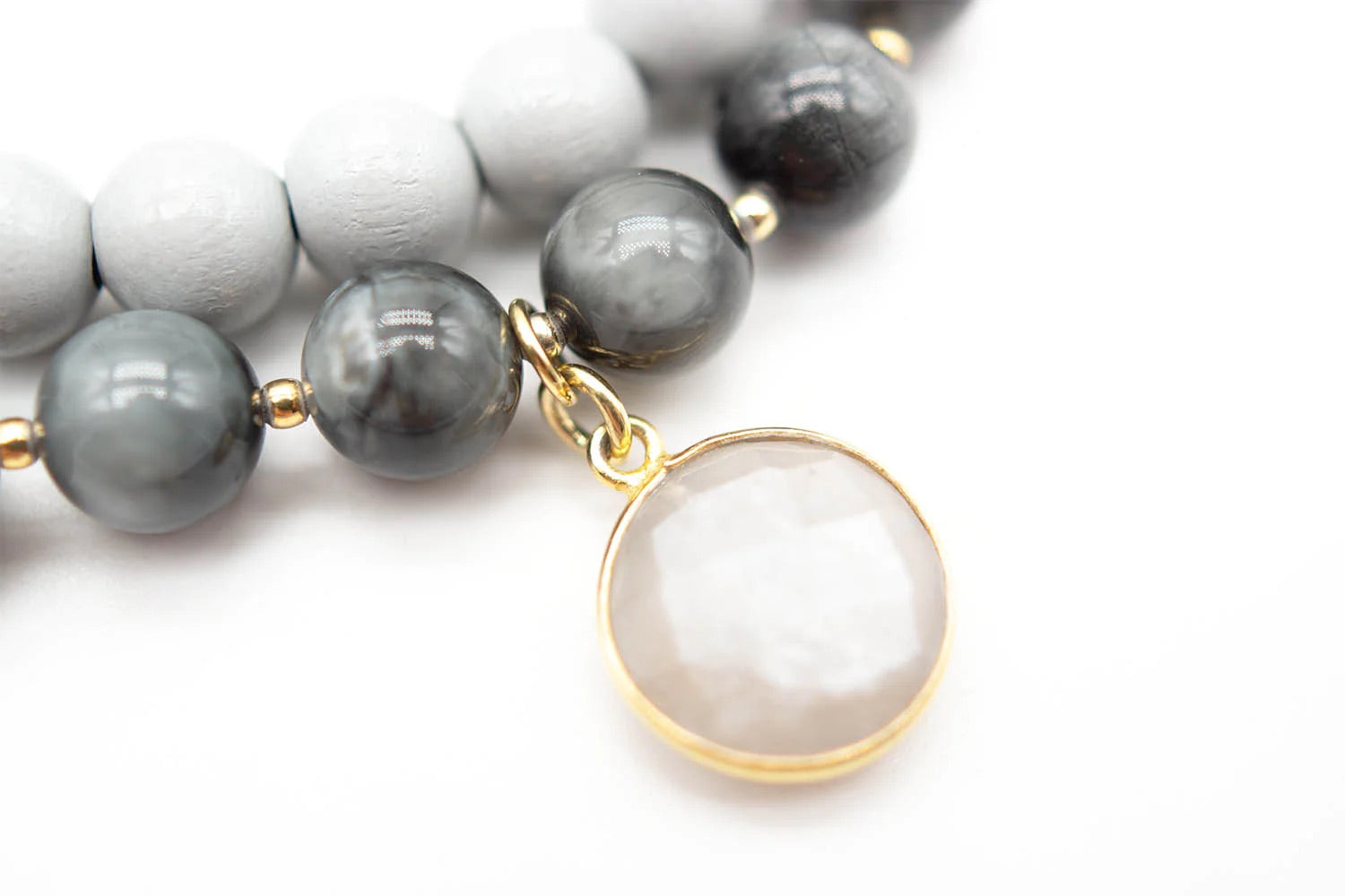 Armband „Mala Twin All Grey“