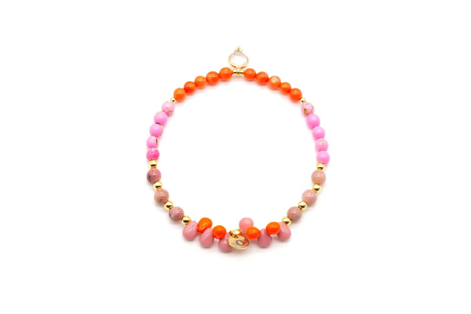 Armband „Drops Pink“