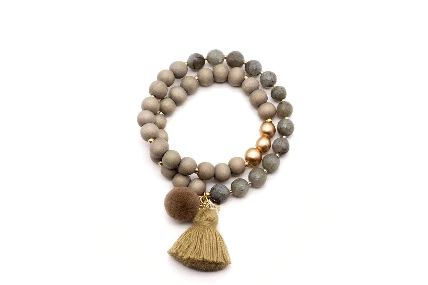 Armband „Mala Twin Salvia“