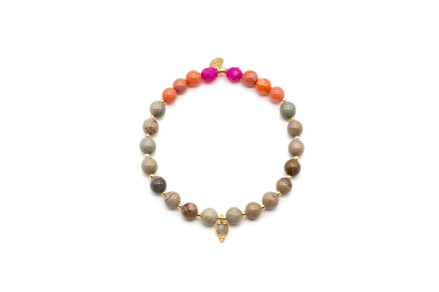 Armband „Mala Single Coral Grove“