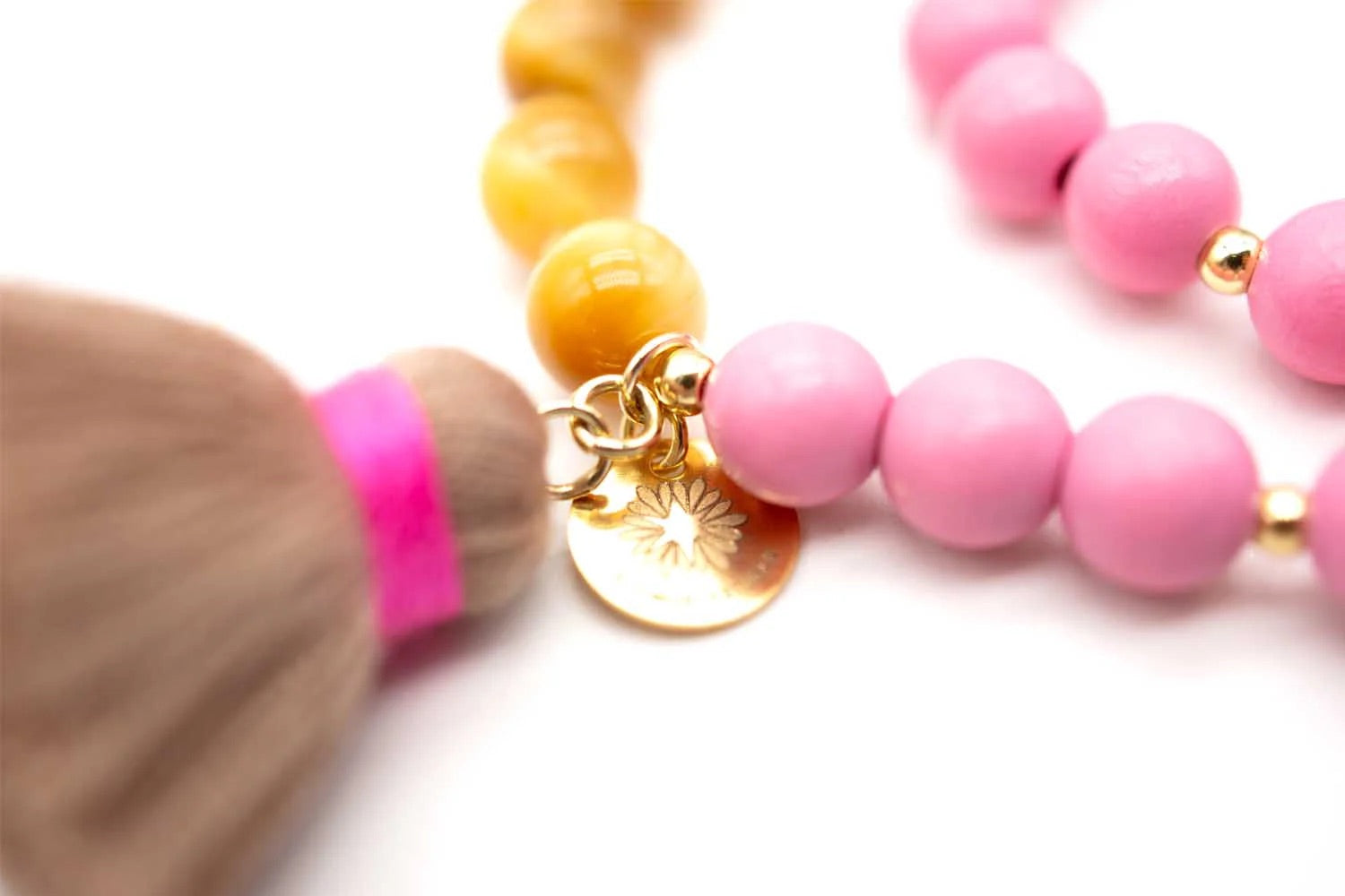 Armband „Mala Twin Pink Tiger“