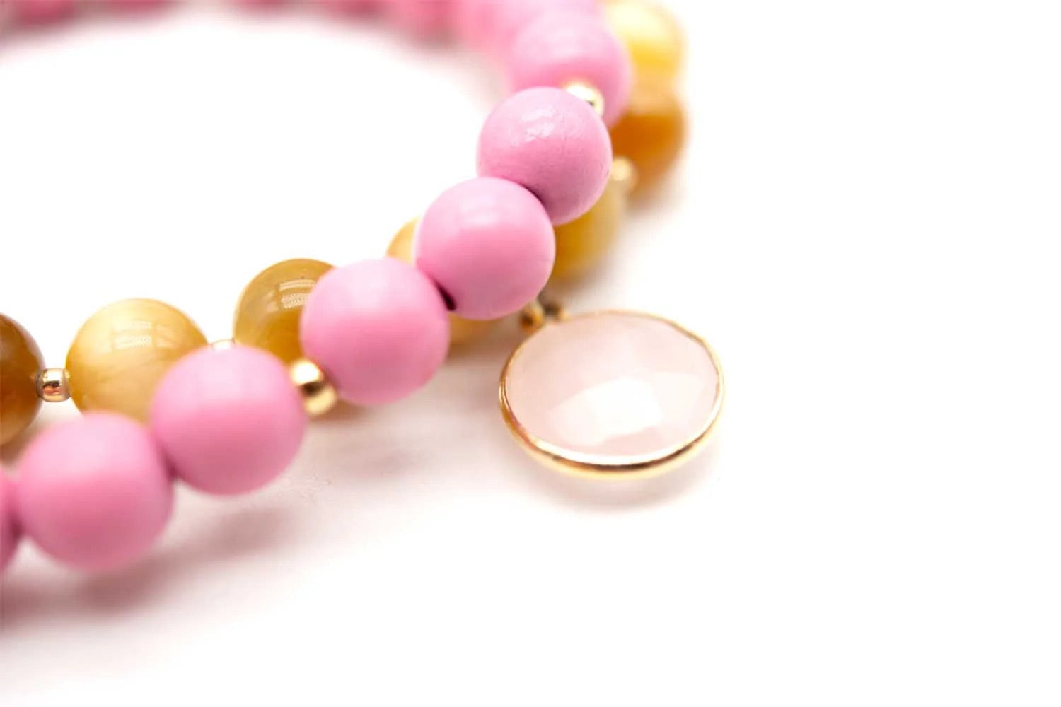 Armband „Mala Twin Pink Tiger“