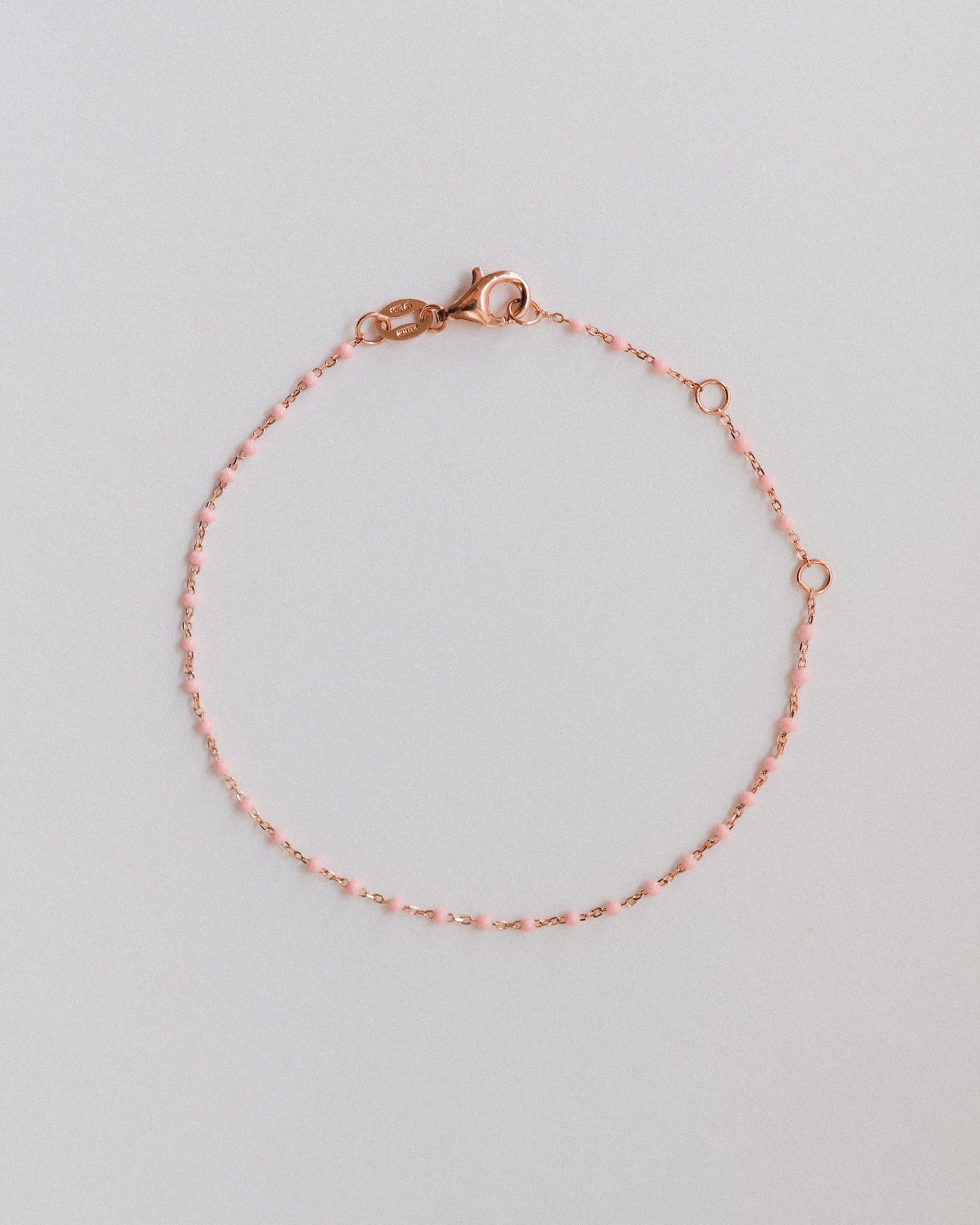 Emaille-Armband "Rosé DotsDLL"