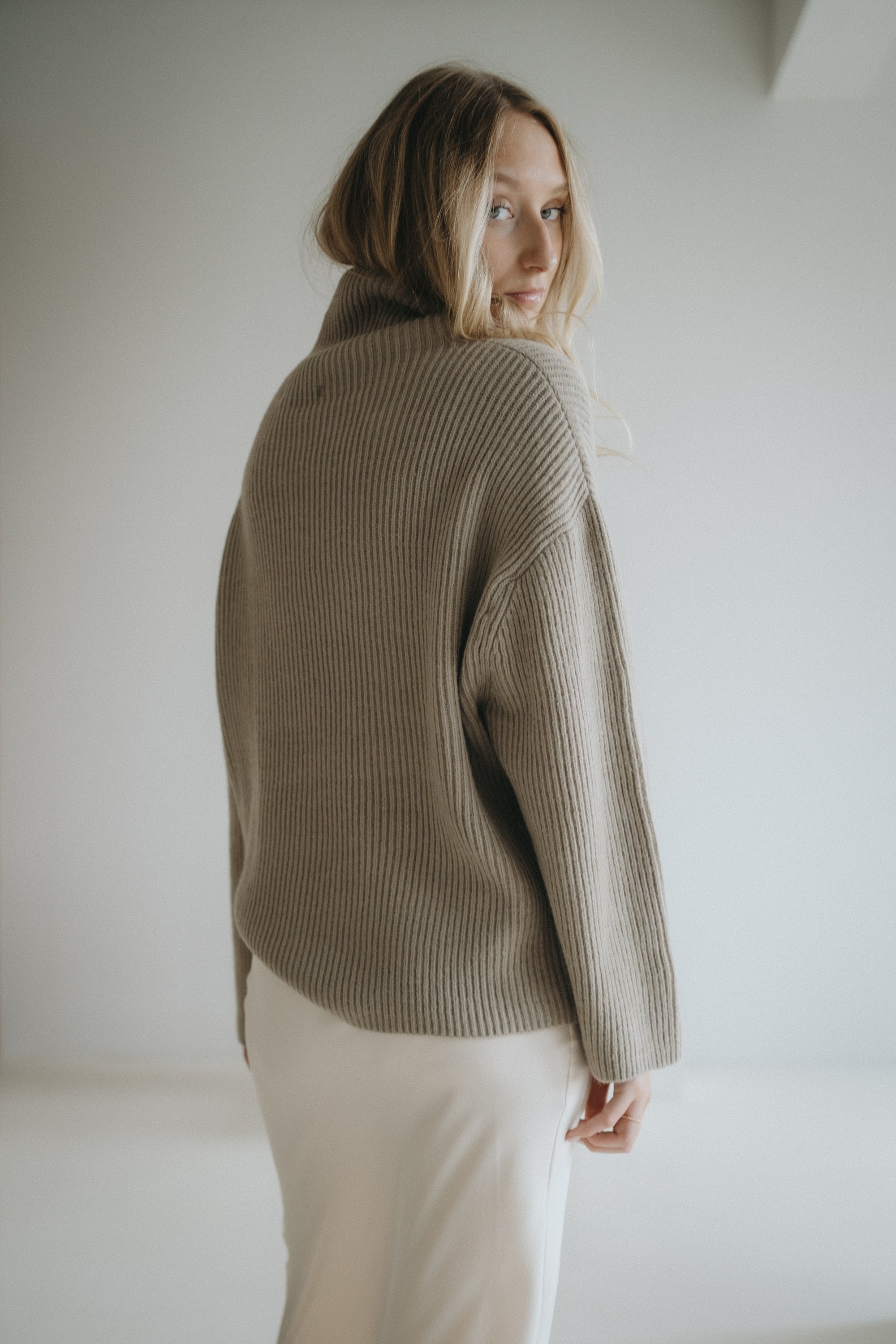 Pullover „FennaDLL“ taupe