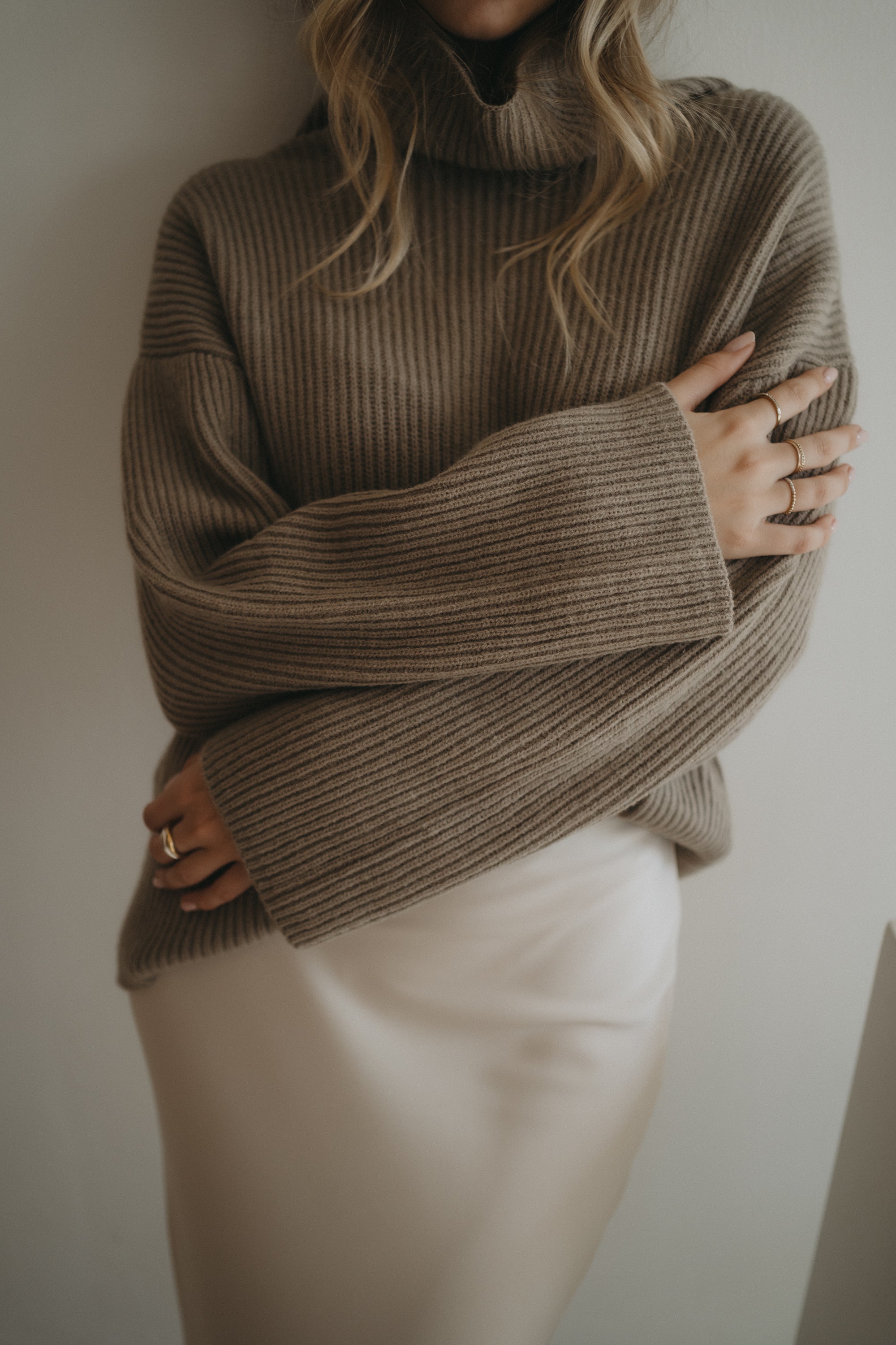 Pullover „FennaDLL“ taupe