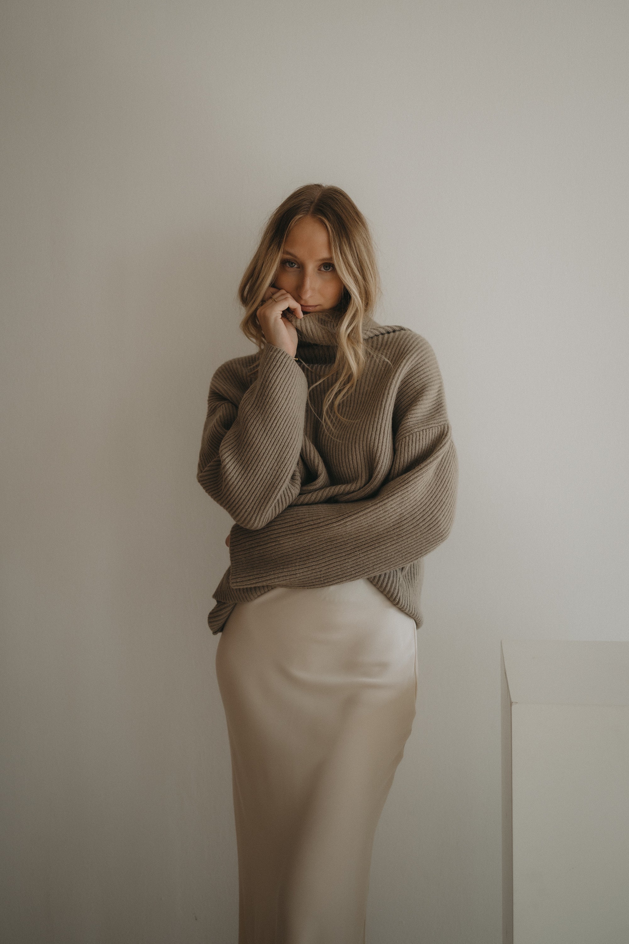 Pullover „FennaDLL“ taupe