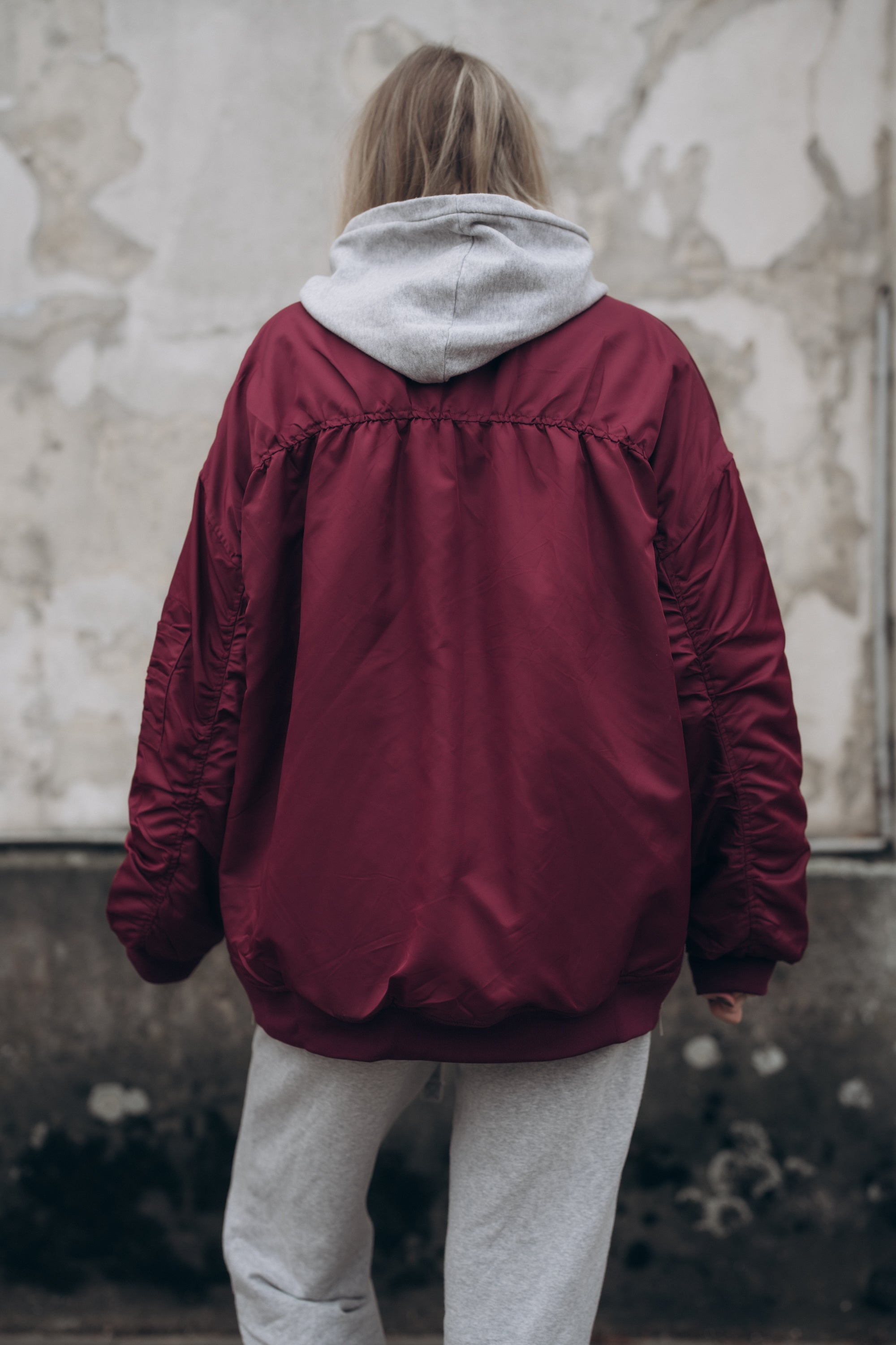 Bomberjacke „LizDLLleo“ bordeaux