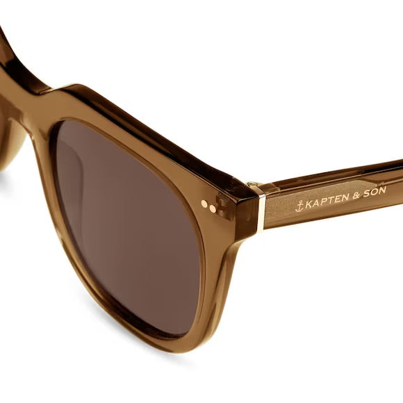 Sonnenbrille „Florence Transparent Caramel Brown“