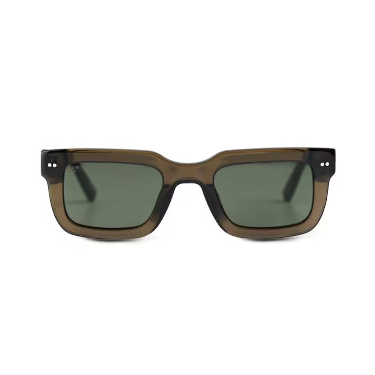 Sonnenbrille „Phoenix Transparent Olive Green“
